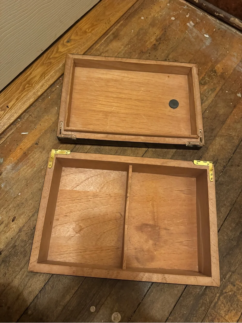 Vintage Wooden Jewelry Box Jewelry Organizer Storage Case Gift